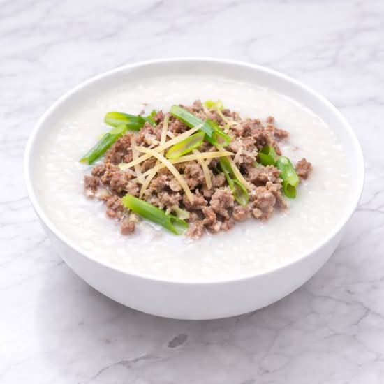 118. Minced Beef Congee (免治牛肉粥)